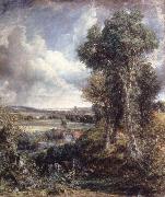 John Constable The Vale of Dedham painting